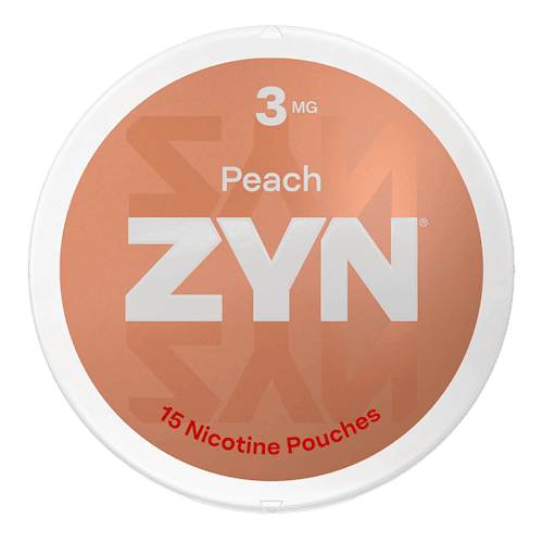 Zyn Pouches Peach 3MG 